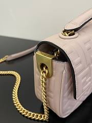 Fendi Baguette Crossbody Bag 24cm Pink - 6