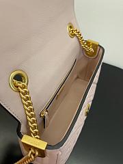 Fendi Baguette Crossbody Bag 24cm Pink - 3
