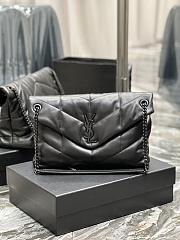 YSL Puffer Handbag 35cm Black - 1