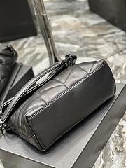 YSL Puffer Handbag 35cm Black - 5