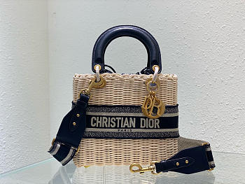 Dior Lady Oblique Bag 24cm