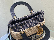 Dior Lady Oblique Bag 24cm - 5