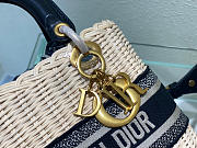 Dior Lady Oblique Bag 24cm - 4