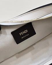 Fendi O-Lock Clutch Bags White - 6