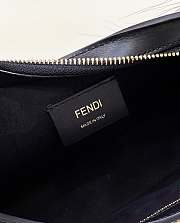 Fendi O-Lock Clutch Bags Black - 6
