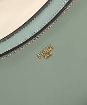 Fendi O-Lock Clutch Bags Green - 3