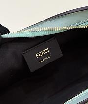 Fendi O-Lock Clutch Bags Green - 4
