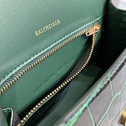 Balenciaga Hourglass Handbaag 23cm Green - 2