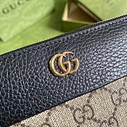 GG Marmont leather long wallet - 2