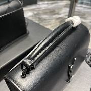 YSL Sunset Shoulder Bag 19cm Black Hardware - 6