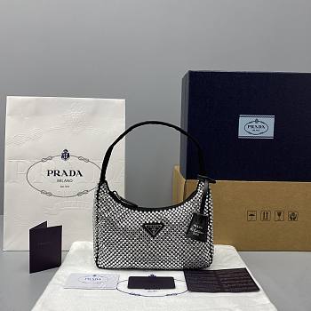 Prada Satin Mini-bag With Artificial Crystals 1NE515