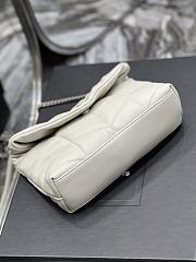 YSL Puffer White bag 24cm 001 - 2