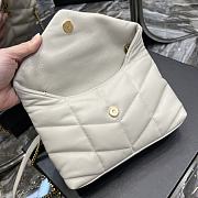 YSL Puffer White bag 24cm - 3