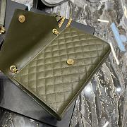Ysl Envelope Bag Medium Green 487206 - 3