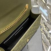 Ysl Envelope Bag 21cm Green 526286 - 6