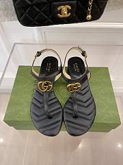 Gucci Sandals Black - 1