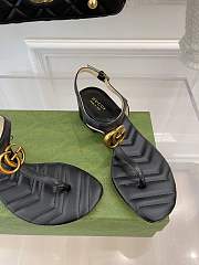 Gucci Sandals Black - 5