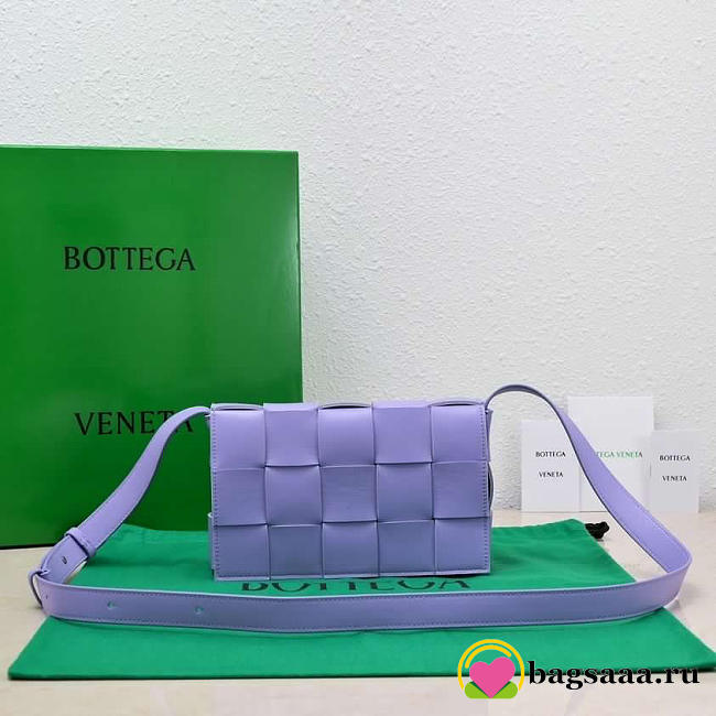 Bottega Veneta Crossbody Bag Purple  - 1