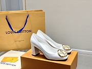 Louis Vuitton Heels 7cm White - 1