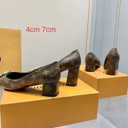 Louis Vuitton Heels 7cm Monogram  - 4