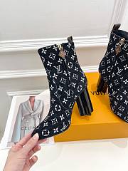 Louis Vuitton Boots Heel 9.5CM Black - 2