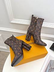 Louis Vuitton Boots Heel 9.5CM Monogram - 5