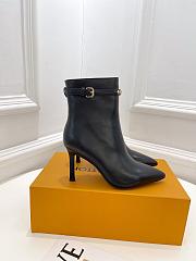 Louis Vuitton Heel 8.5CM Black - 1