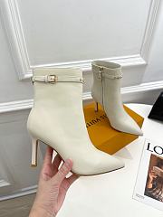 Louis Vuitton Heel 8.5CM White - 2