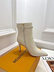 Louis Vuitton Heel 8.5CM White - 4