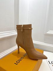 Louis Vuitton Heel 8.5CM Brown - 3