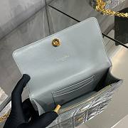 Dior Caro Bag 20cm Grey - 4