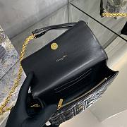 Dior Caro Bag 20cm Black - 5