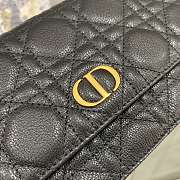 Dior Caro Bag 20cm Black - 2
