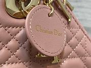 Dior Lady Bag M0856 17cm Pink - 2