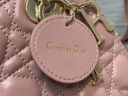 Dior Lady Bag M0856 20cm Pink - 2