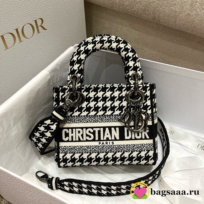 Dior Mini Lady  D-lite Bag 17cm - 1