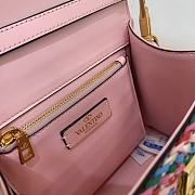 Valentino Garavani Pink Small VSling Tote Bag 22cm - 5