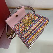 Valentino Garavani Pink Small VSling Tote Bag 22cm - 2