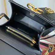 Valentino Garavani Black Small VSling Tote Bag 22cm - 4