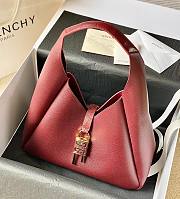 Givenchy G-Hobo Shoulder Bag Claret 31cm - 1