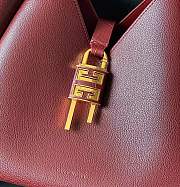 Givenchy G-Hobo Shoulder Bag Claret 31cm - 3