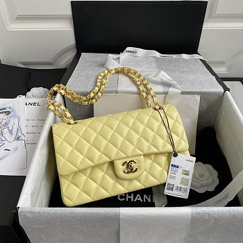 Chanel Flap Lambskin Bag Medium A01112