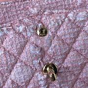 Chanel Flap Bag 25cm Pink - 2