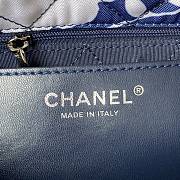 Chanel Flap Bag Silver Hardware 20cm - 6