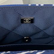 Chanel Flap Bag Silver Hardware 25cm - 4