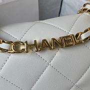 Chanel Flap Bag White AS1160 17cm - 2