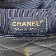 Chanel Flap Bag Black AS1160 17cm - 6