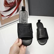 Chanel Slippers Black - 1