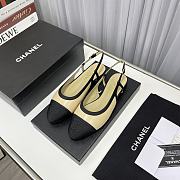 Chanel Loafer Sandals Beige And Black  - 2