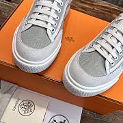 Hermes Low-Top Sneakers Grey - 5